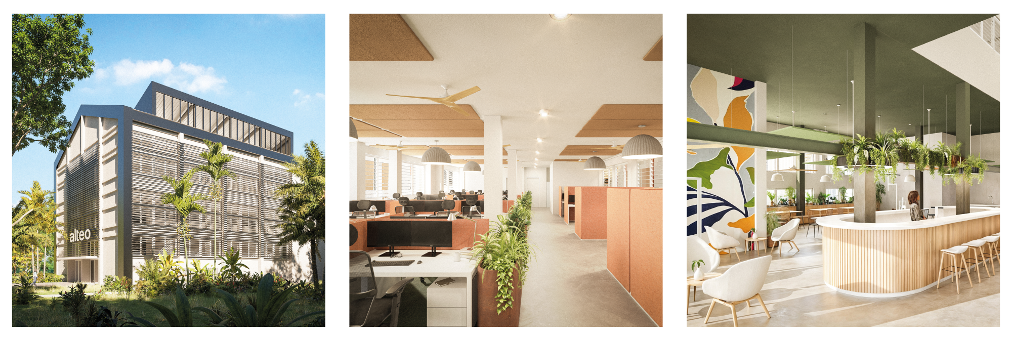 Siège d'Altéo - Beauchamps Smartcity - Île Maurice